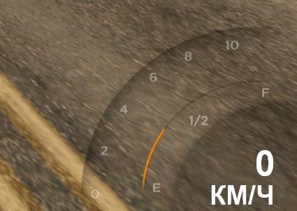 Спидометр с Titan RPG