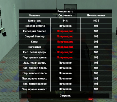 Система ремонта авто