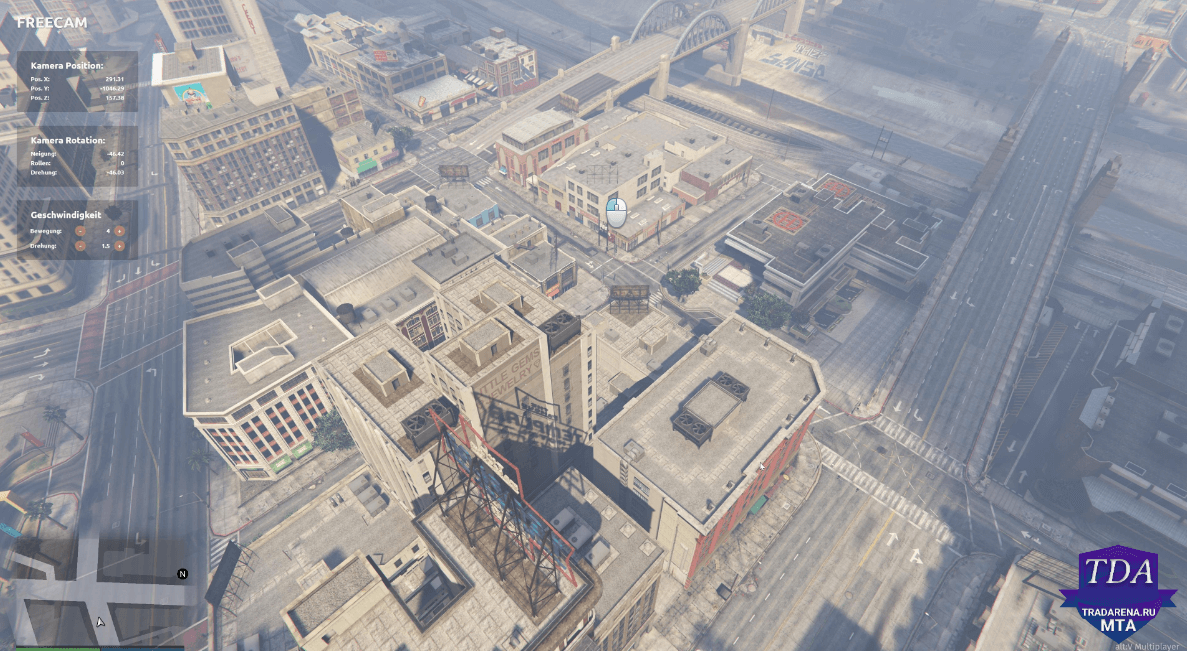 [GTA 5] FreeCam / NoClip для alt:V Multiplayer