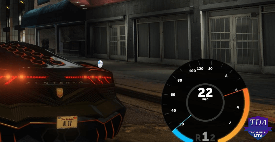 Скрипт - Speedometer для alt:V Multiplayer