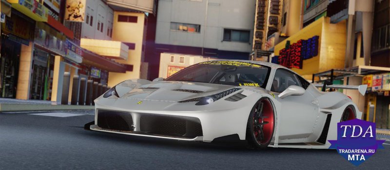 Ferrari 458 Liberty Walk Shillouette GT