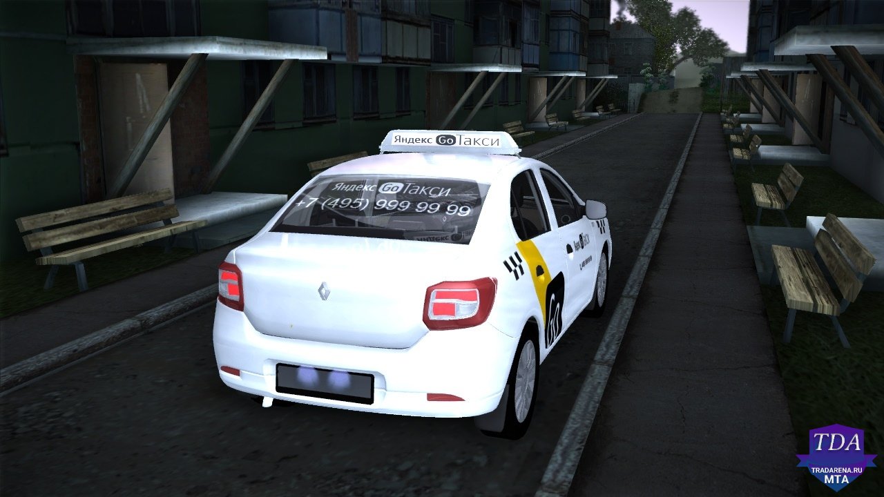 Renault Logan 2015 (Yandex Taxi)