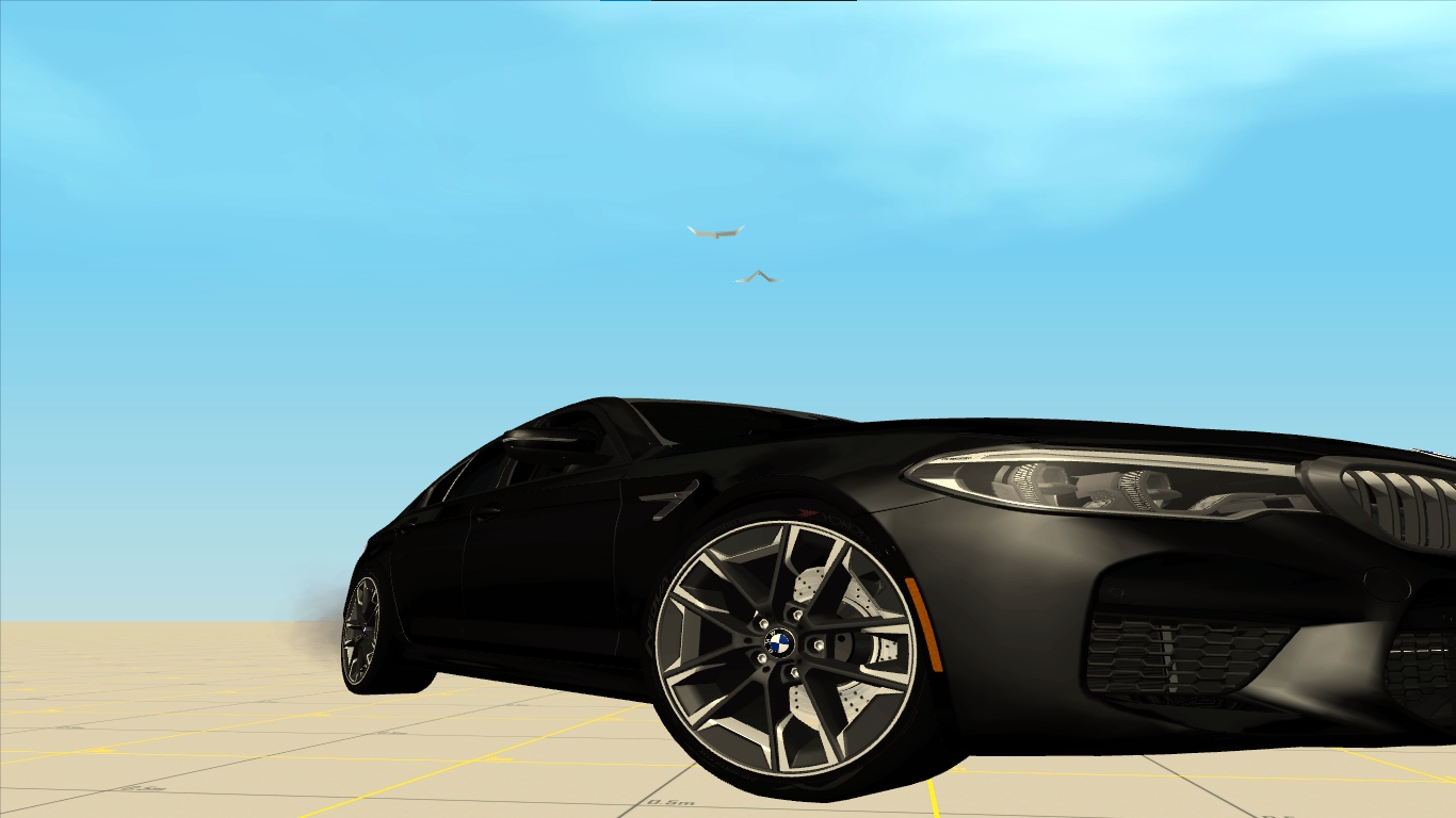 BMW M5 F90 с диском от G30 2021