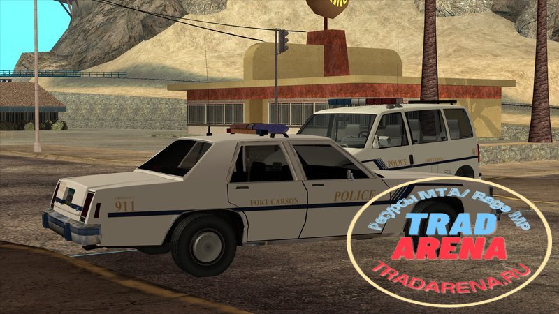 1986 Ford Crown Vic Fort Carson Police Department