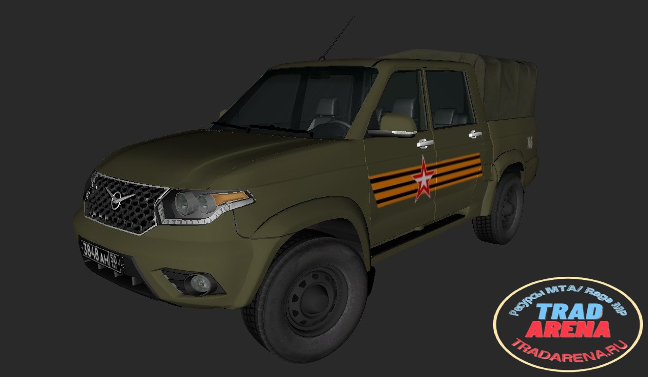 UAZ Patriot Army 2021(Армия, ВС РФ)
