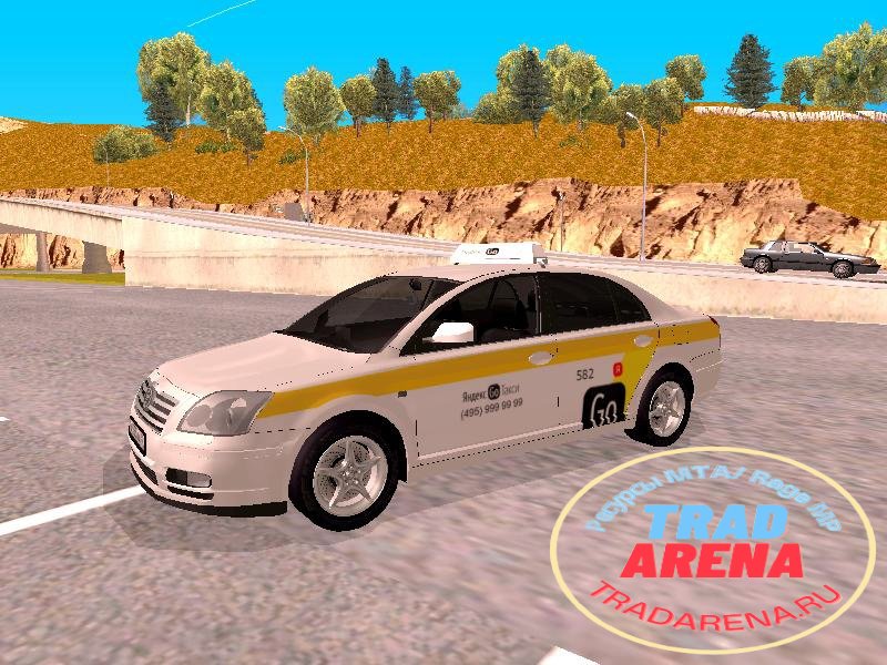 Toyota Avensis Яндекс Go Такси