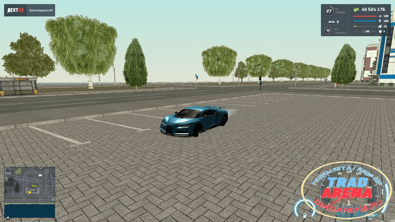Последний HUD с NextRP
