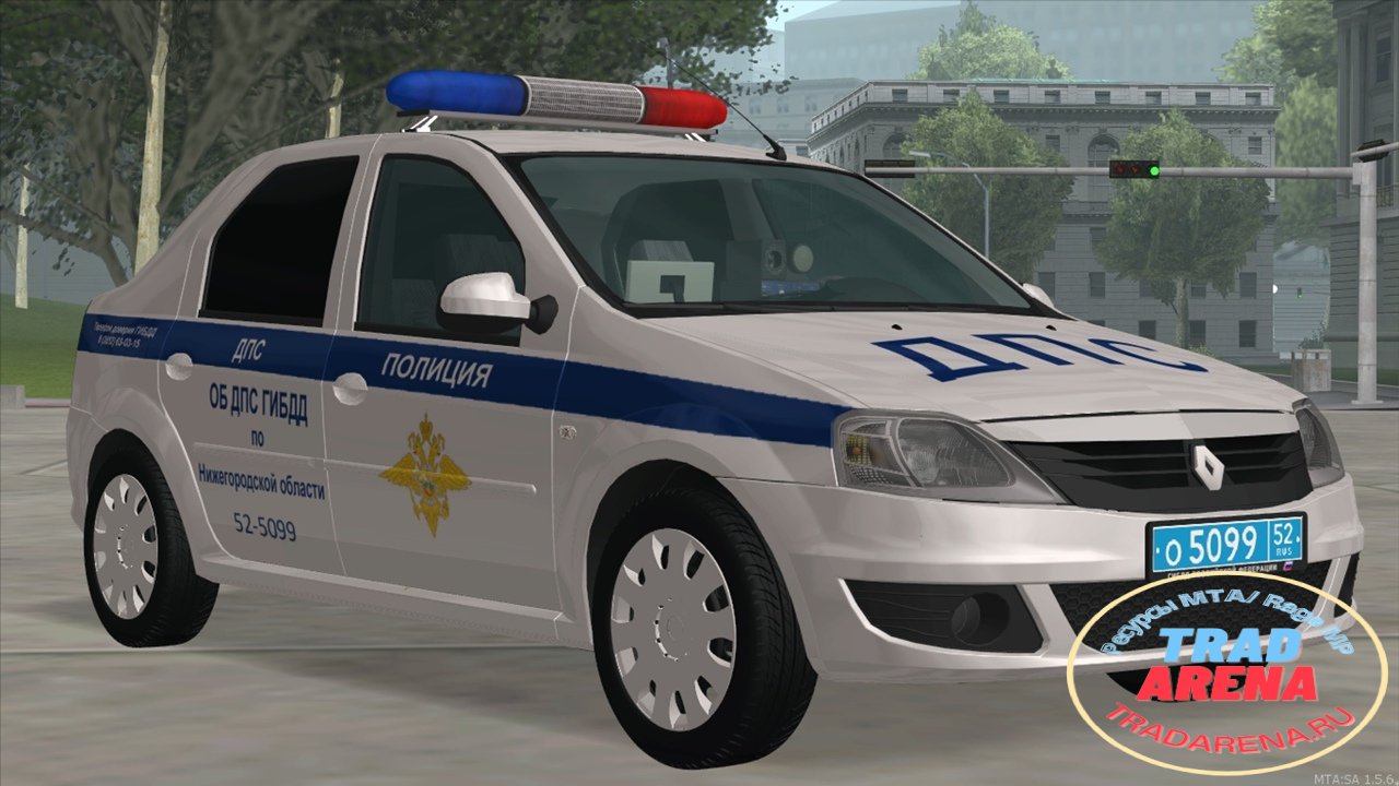 Renault Logan ОБ ДПС ГИБДД