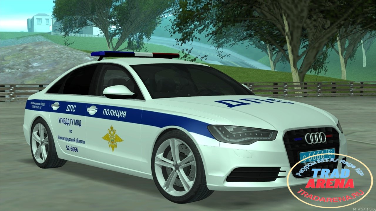 Аudi A6 2015 Управление ГИБДД