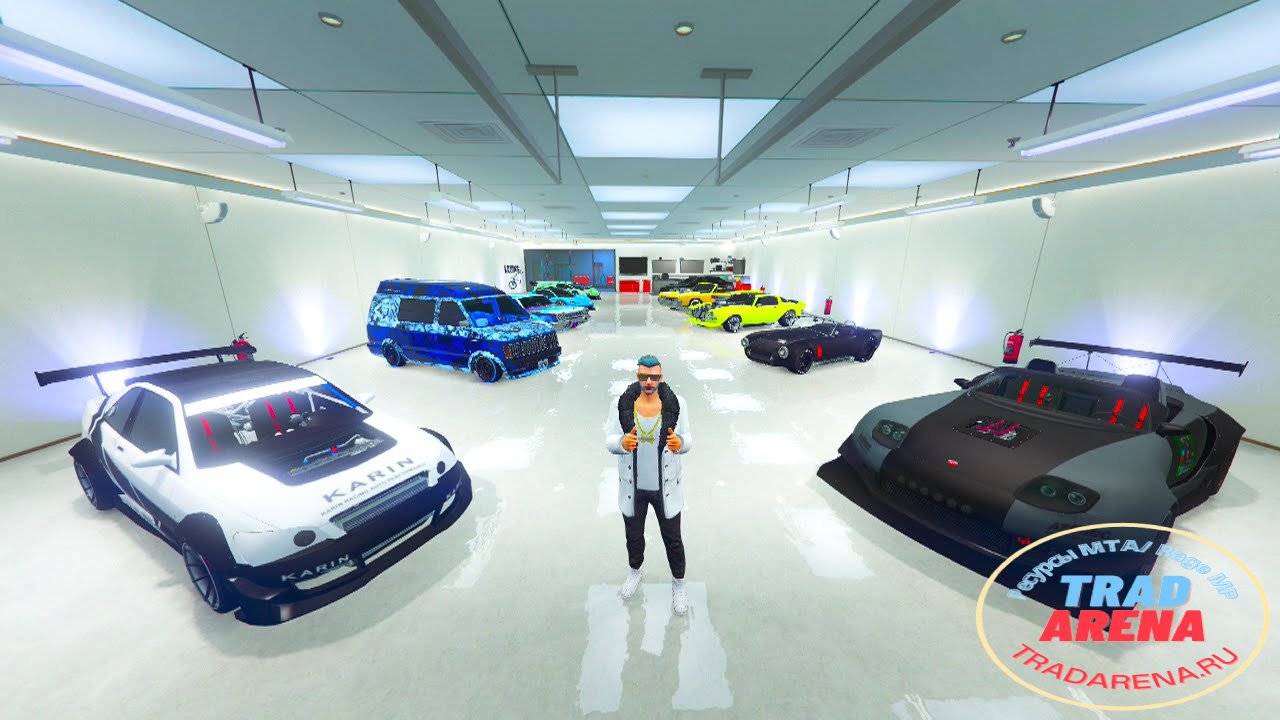 Гараж из GTA Online для МТА
