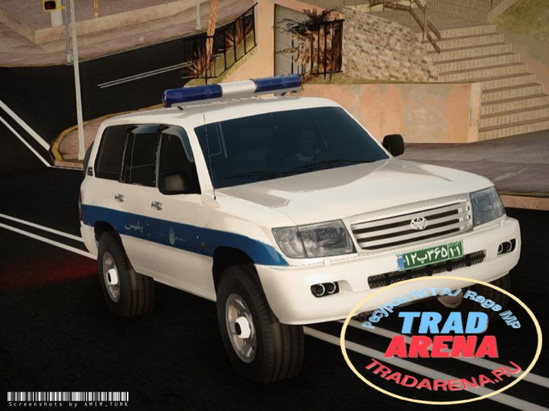 Toyota Land Cruiser 100 2007 Traffic Police
