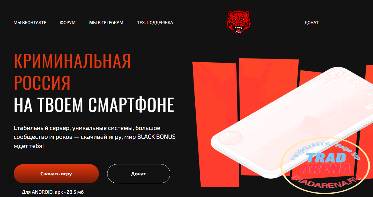 Слив сайта Black Bonus
