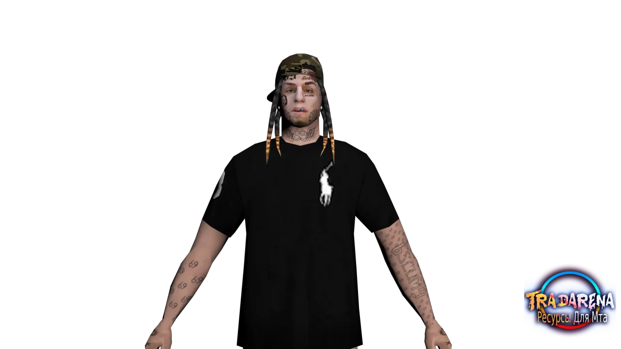 Эксклюзивный скин 6ix9ine