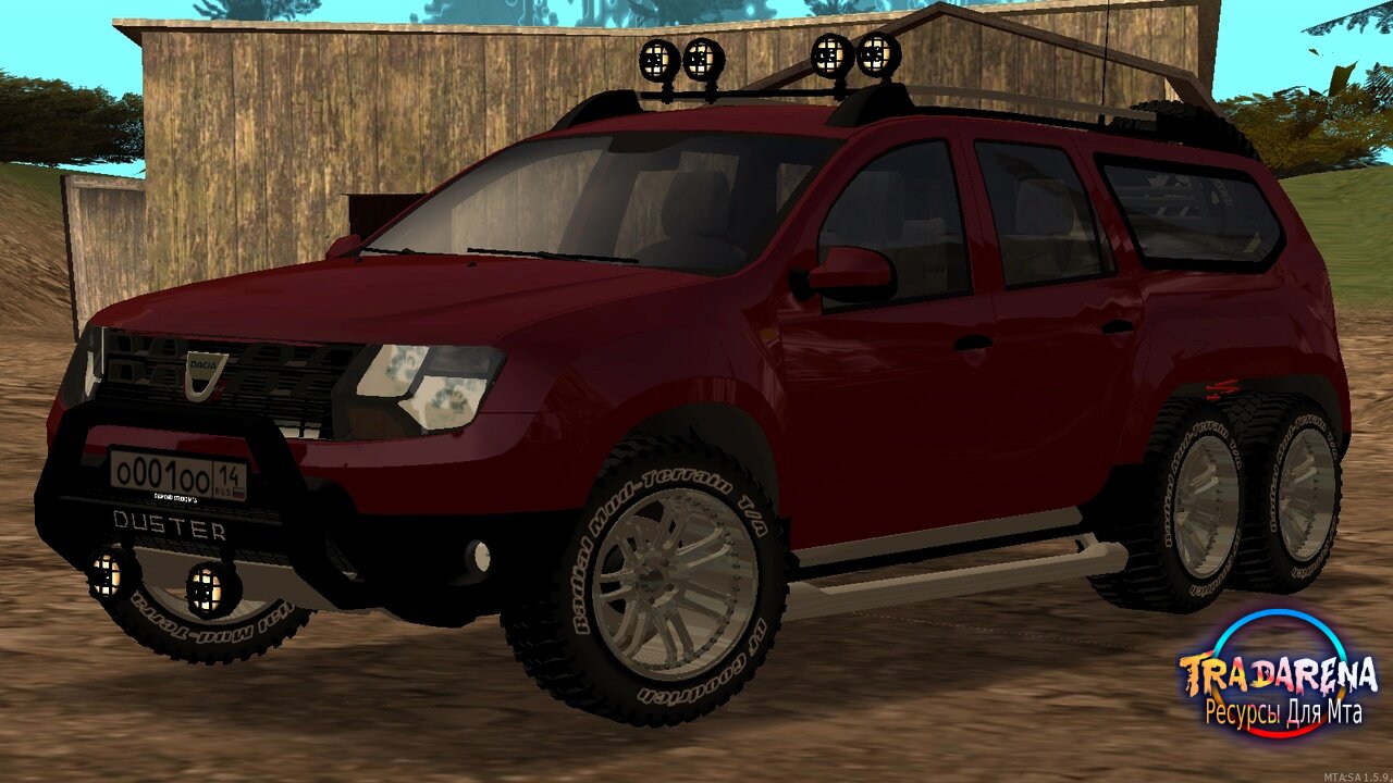 Dacia Duster 6x6