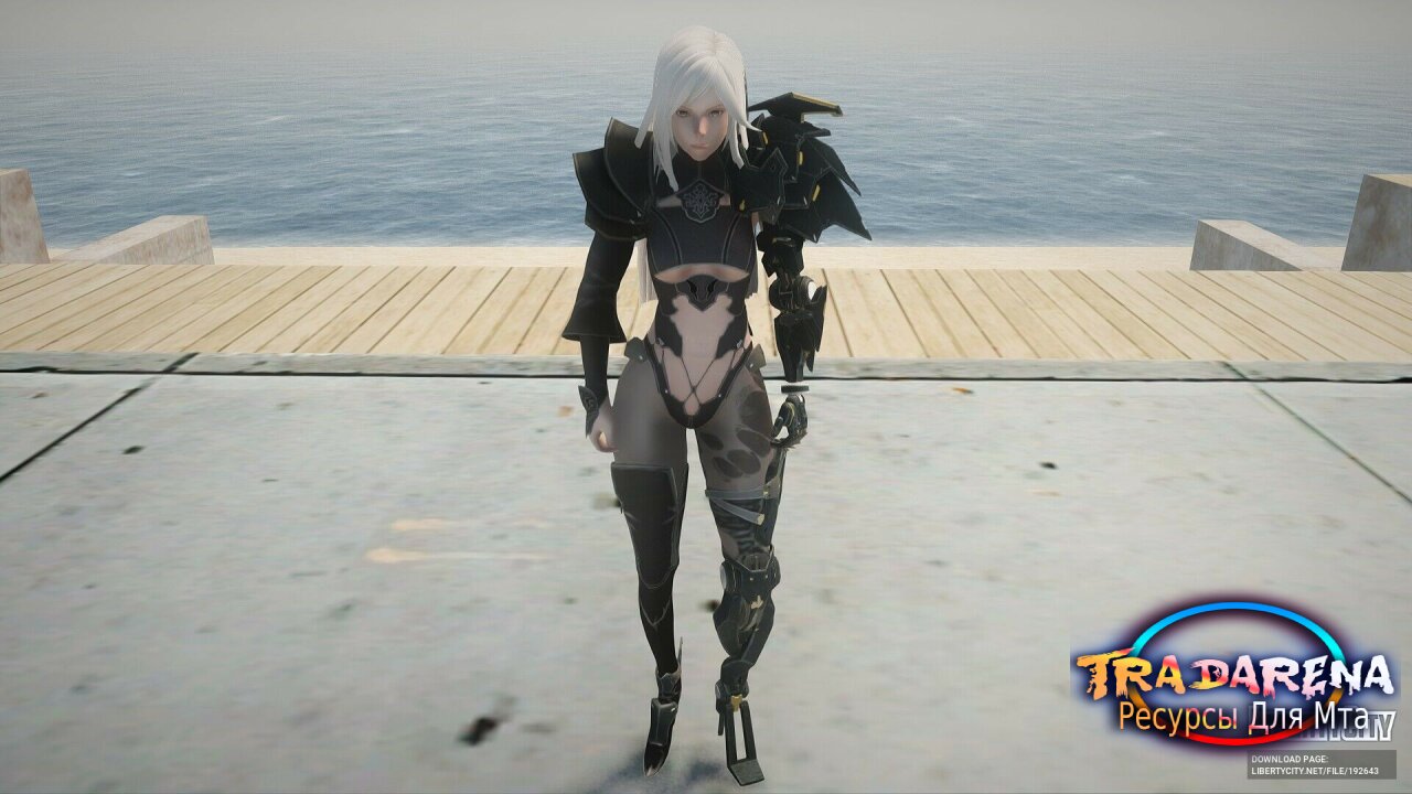 Гейл из Nier Automata