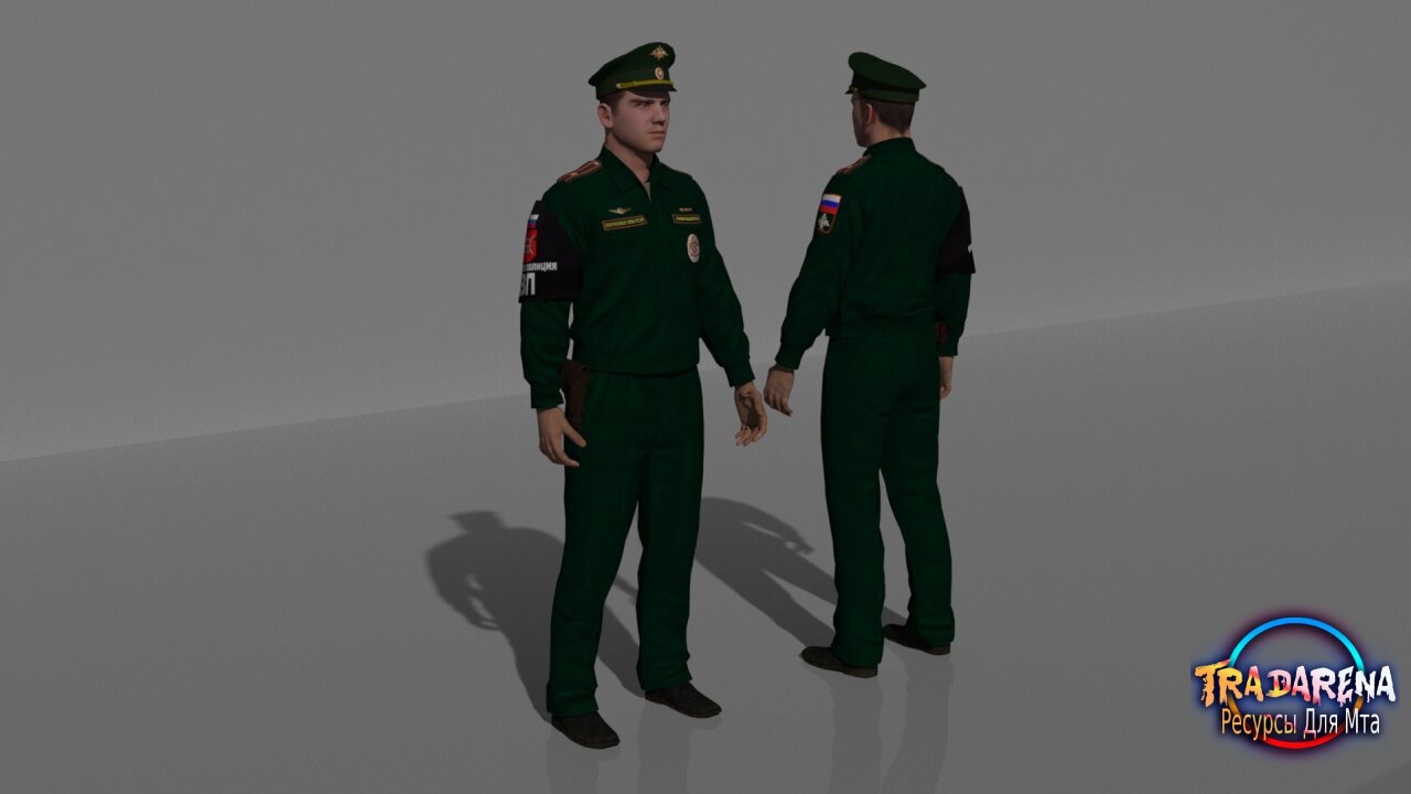 Майор ВП в офисной форме