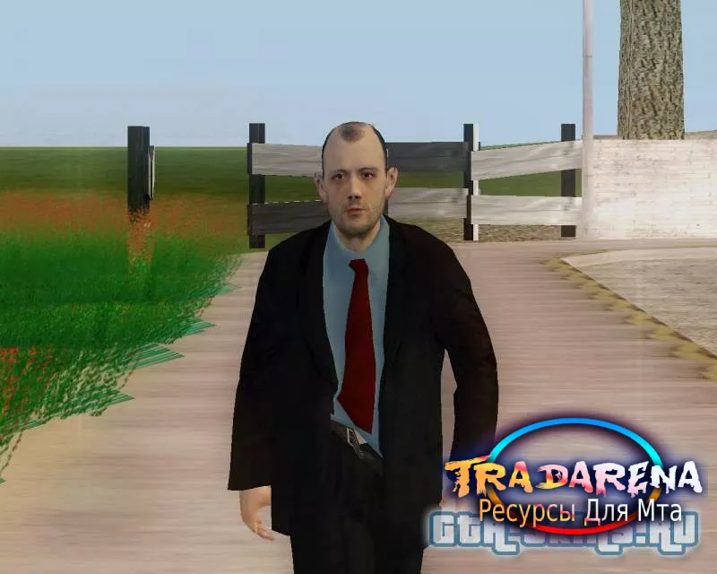 Скин Сотрудник банка для GTA San Andreas