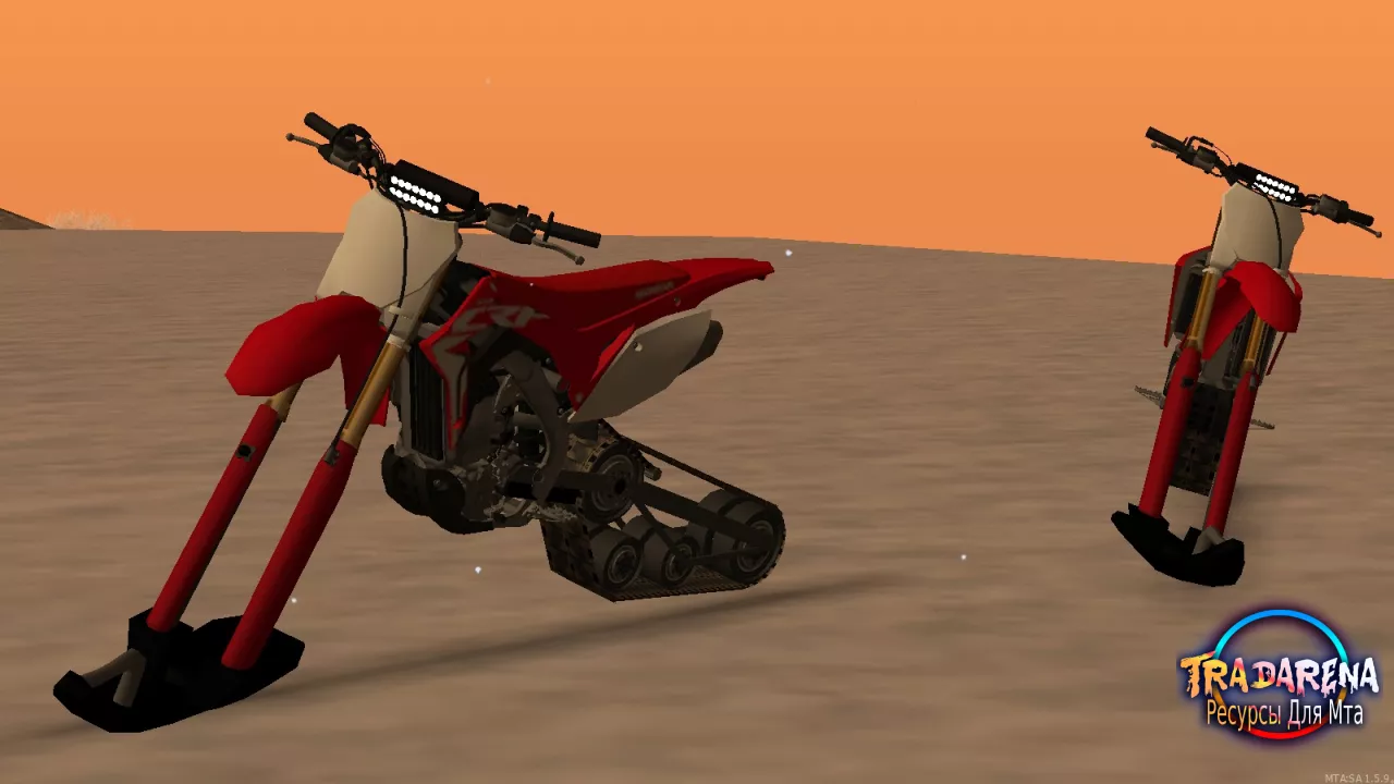 Honda CRF450R Winter