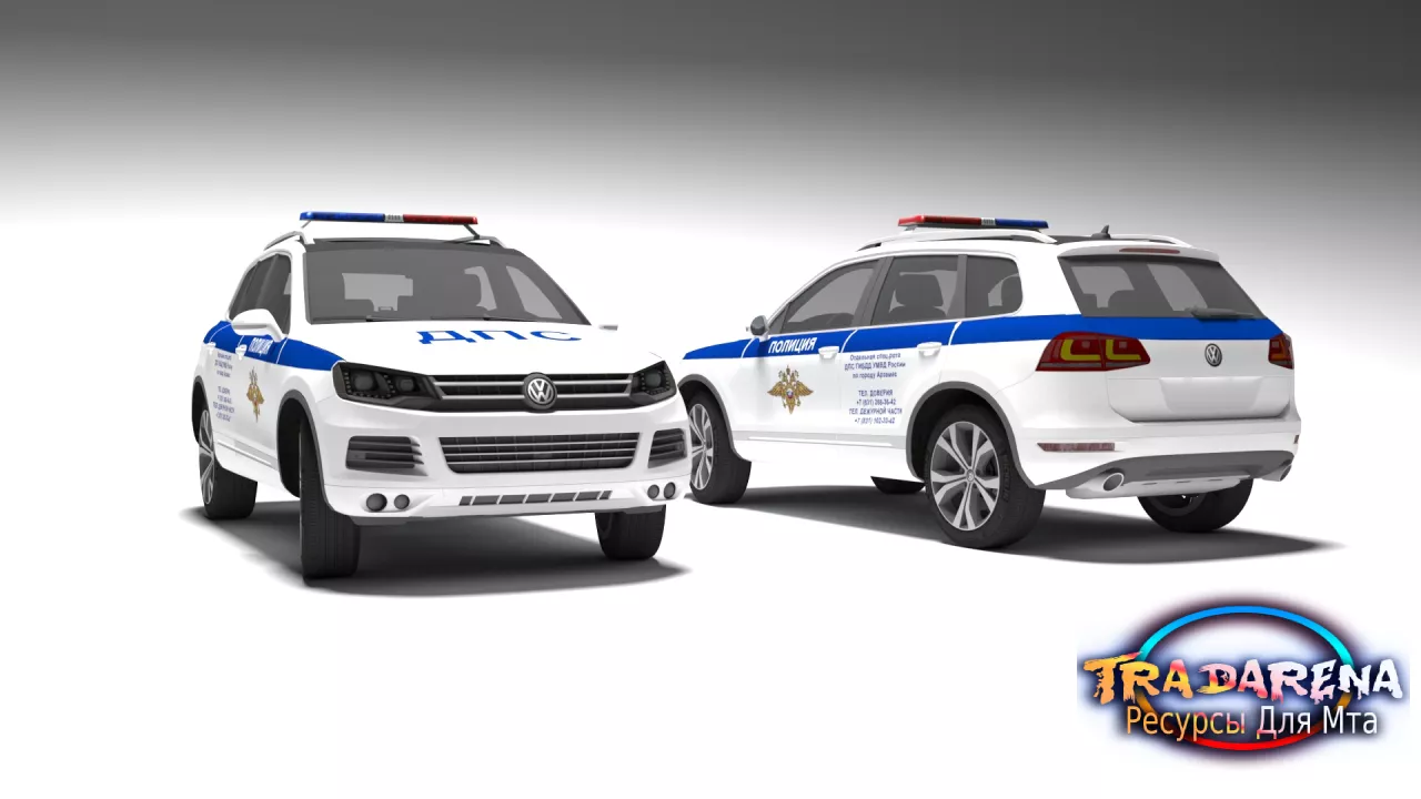 Volkswagen Touareg Полиция