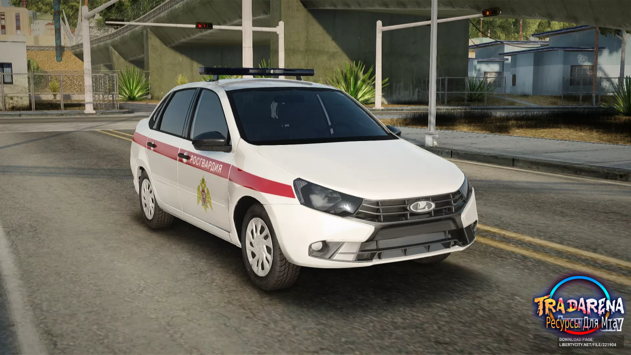 Lada Granta Росгвардия, ОВО, ГУ МВД по Саратовской области